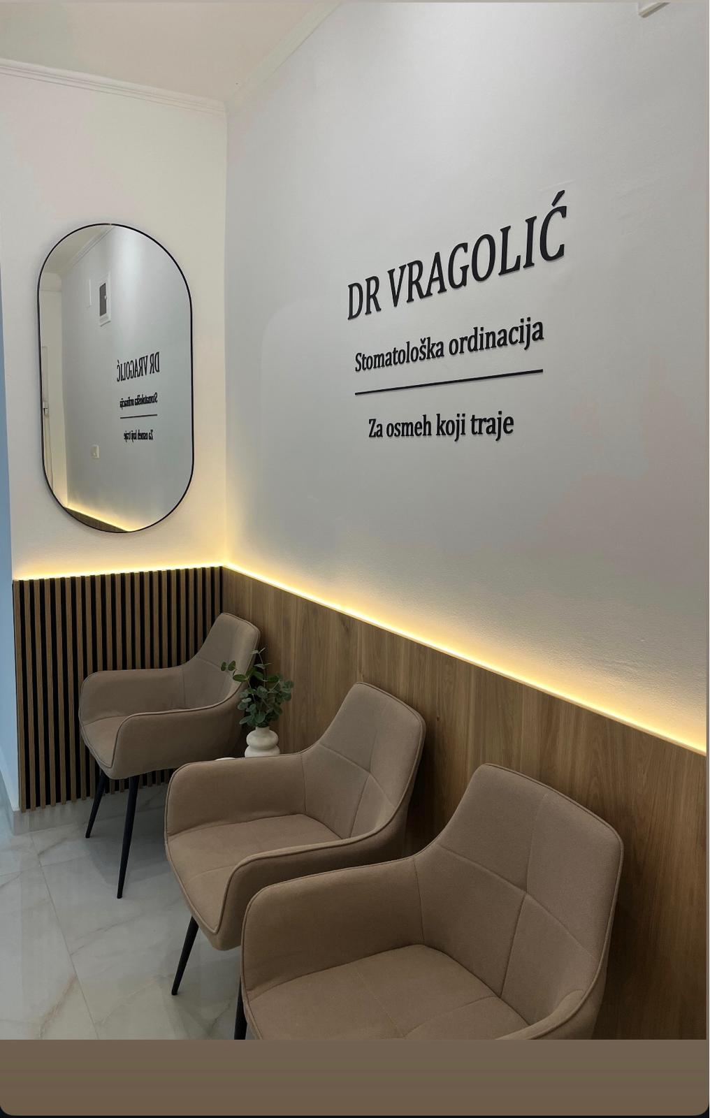 Čekaonica ordinacije Dr Vragolić sa prijemnim delom